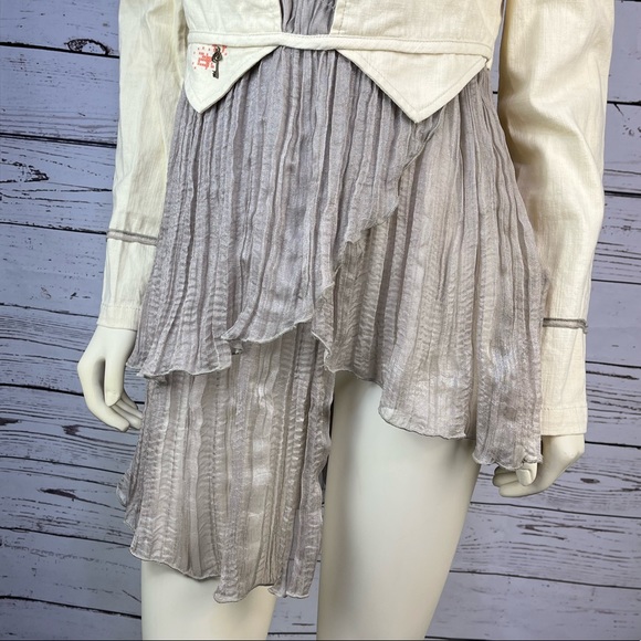 Akela Key Couture Romantic Jacket all one piece French size 38 US 6-8 - Picture 4 of 14